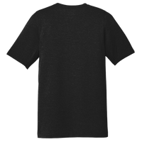 New Era Series Performance Crew Tee, Black Solid, Back view