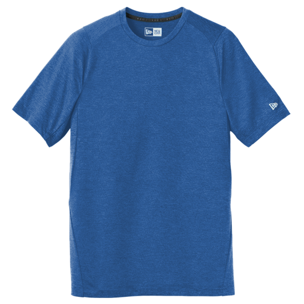 New Era Series Performance Crew Tee, Royal, Front view