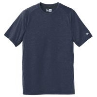 New Era Series Performance Crew Tee, True Navy, Front view