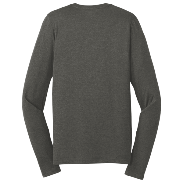 New Era Series Performance Long Sleeve Crew Tee, Graphite, Back view