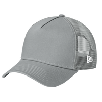 New Era Snapback Trucker Cap, Flag Grey / Grey, Left Side view