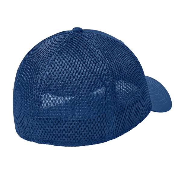 New Era Stretch Mesh Cap, Flag Royal / Royal, Back view