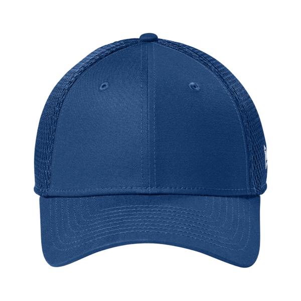 New Era Stretch Mesh Cap, Flag Royal / Royal, Front view