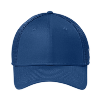 New Era Stretch Mesh Cap, Flag Royal / Royal, Front view