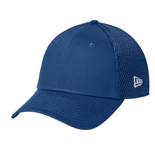 New Era Stretch Mesh Cap, Flag Royal / Royal, Left Side view