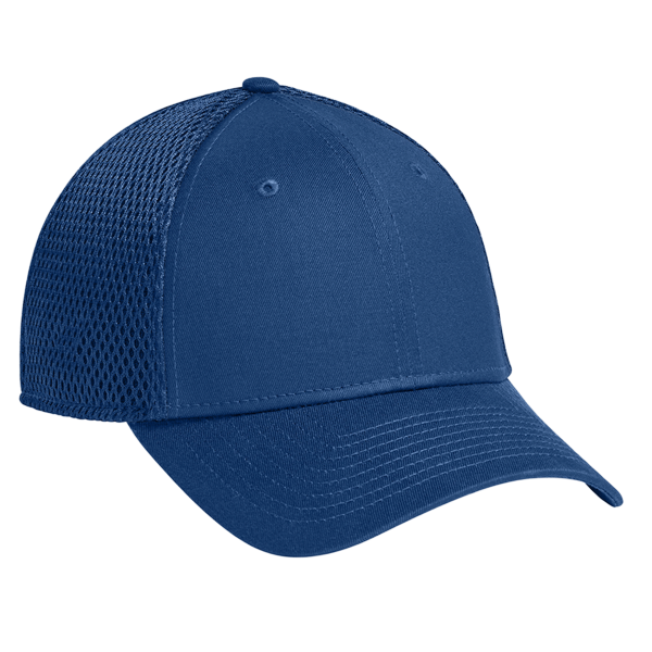 New Era Stretch Mesh Cap, Flag Royal / Royal, Right Side view