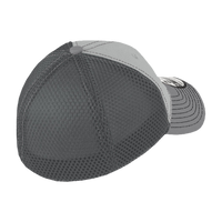 New Era Stretch Mesh Contrast Stitch Cap, Grey / Steel / Graphite, Back view