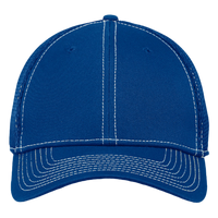 New Era Stretch Mesh Contrast Stitch Cap, Royal / White / White, Front view