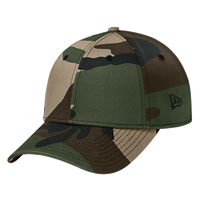 New Era Structured Stretch Cotton Cap, Flag Camo, Left Side view