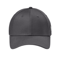 New Era Structured Stretch Cotton Cap, Flag Graphite, Front view