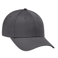 New Era Structured Stretch Cotton Cap, Flag Graphite, Right Side view