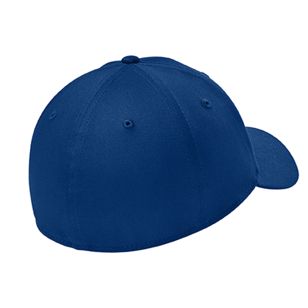 New Era Structured Stretch Cotton Cap, Flag Royal, Back view