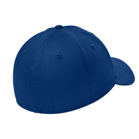 New Era Structured Stretch Cotton Cap, Flag Royal, Back view