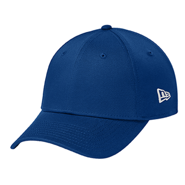 New Era Structured Stretch Cotton Cap, Flag Royal, Left Side view
