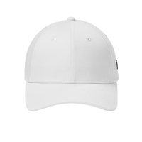 New Era Structured Stretch Cotton Cap, Flag White, Front view