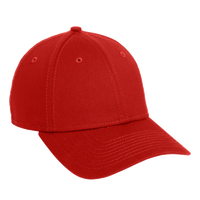 New Era Structured Stretch Cotton Cap, Scarlet Red, Right Side view