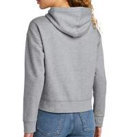 New Era Women's Comeback Fleece Pullover Hoodie, Athletic Heather, Back view