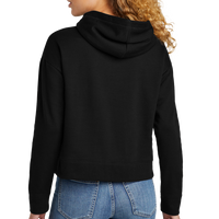 New Era Women's Comeback Fleece Pullover Hoodie, Black, Back view