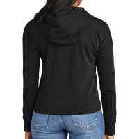 New Era Women's STS Full Zip Hoodie, Black, Back view