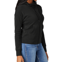 New Era Women's STS Full Zip Hoodie, Black, Right Sleeve view