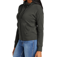 New Era Women's STS Full Zip Hoodie, Graphite, Left Sleeve view