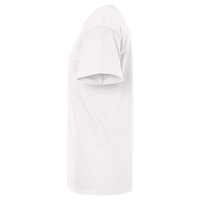 Next Level Apparel Cotton T-Shirt, White, Left Sleeve view