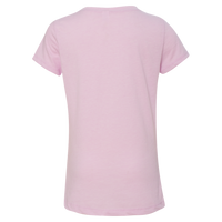 Next Level Apparel Girls’ CVC Princess T-Shirt, Lilac, Back view