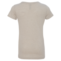 Next Level Apparel Girls’ CVC Princess T-Shirt, Silk, Back view