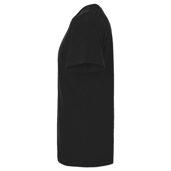 Next Level Apparel Heavyweight T-Shirt, Black, Left Sleeve view