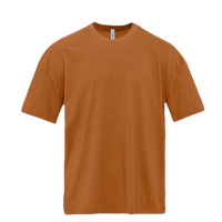 Next Level Apparel Heavyweight T-Shirt, Clay, Front view