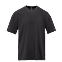 Next Level Apparel Heavyweight T-Shirt, Graphite Black, Front view