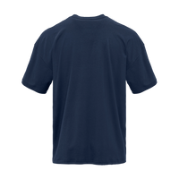 Next Level Apparel Heavyweight T-Shirt, Midnight Navy, Back view