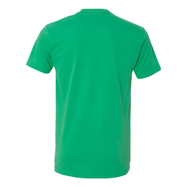 Next Level Apparel Sueded T-Shirt, Envy, Back view