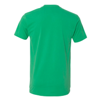 Next Level Apparel Sueded T-Shirt, Envy, Back view