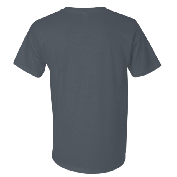 Next Level Apparel Unisex Festival T-Shirt, Antique Denim, Back view