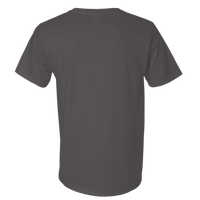 Next Level Apparel Unisex Festival T-Shirt, Charcoal, Back view