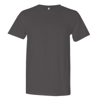 Next Level Apparel Unisex Festival T-Shirt, Charcoal, Front view