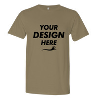 Next Level Apparel Unisex Festival T-Shirt, Sage, Front view, Mockup