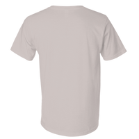 Next Level Apparel Unisex Festival T-Shirt, Silver, Back view