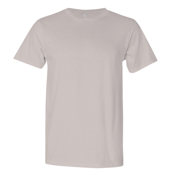 Next Level Apparel Unisex Festival T-Shirt, Silver, Front view