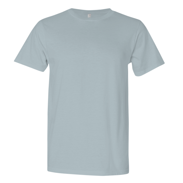 Next Level Apparel Unisex Festival T-Shirt, Stonewash Denim, Front view