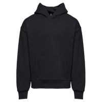Next Level Apparel Unisex Heavyweight Fleece Hoodie Sweatshirt, Black, Front view
