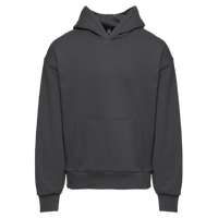 Next Level Apparel Unisex Heavyweight Fleece Hoodie Sweatshirt, Graphite Black, Front view