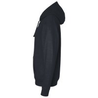 Next Level Apparel Unisex Heavyweight Fleece Hoodie Sweatshirt, Graphite Black, Left Sleeve view