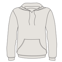 Next Level Apparel Unisex Malibu Hoodie Sweatshirt, Oatmeal, Front view