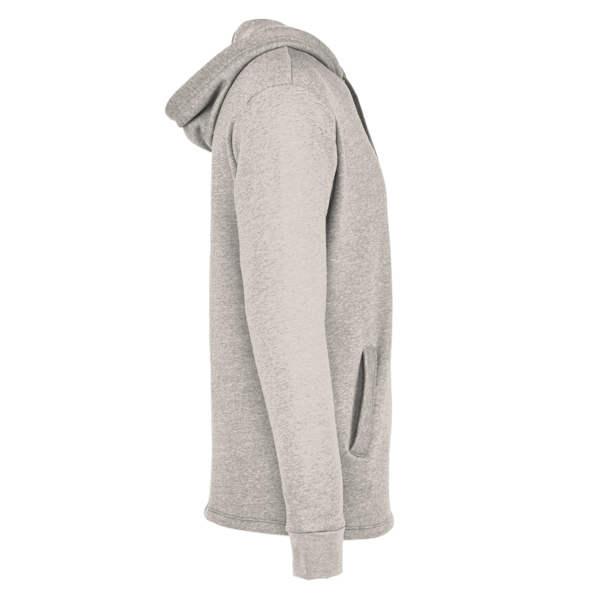 Next Level Apparel Unisex Malibu Welt Pocket Hoodie Sweatshirt, Oatmeal, Right Sleeve view