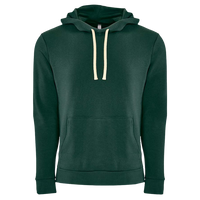 Next Level Apparel Unisex Santa Barbara Hoodie Sweatshirt, Forest Green / Forest Green, Front view
