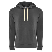Next Level Apparel Unisex Santa Barbara Hoodie Sweatshirt, Heavy Metal / Heavy Metal, Front view