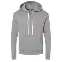 Next Level Apparel Unisex Santa Barbara Hoodie Sweatshirt, Lead Grey / Lead Grey, Front view