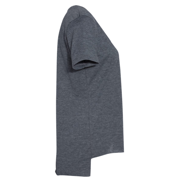 Next Level Apparel Women's Festival Scoop Neck T-Shirt, Antique Denim, Right Sleeve view